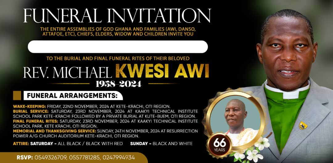 Rev Michael Kwesi Awi